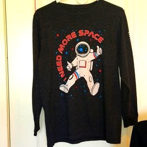 I need more space long sleeve t-shirt